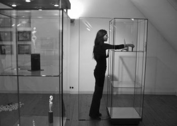 Ausstellungsvorbereitung Preparation