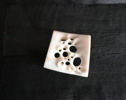 Schmuckelement aus Knochen Schmuckelement aus Knochen
